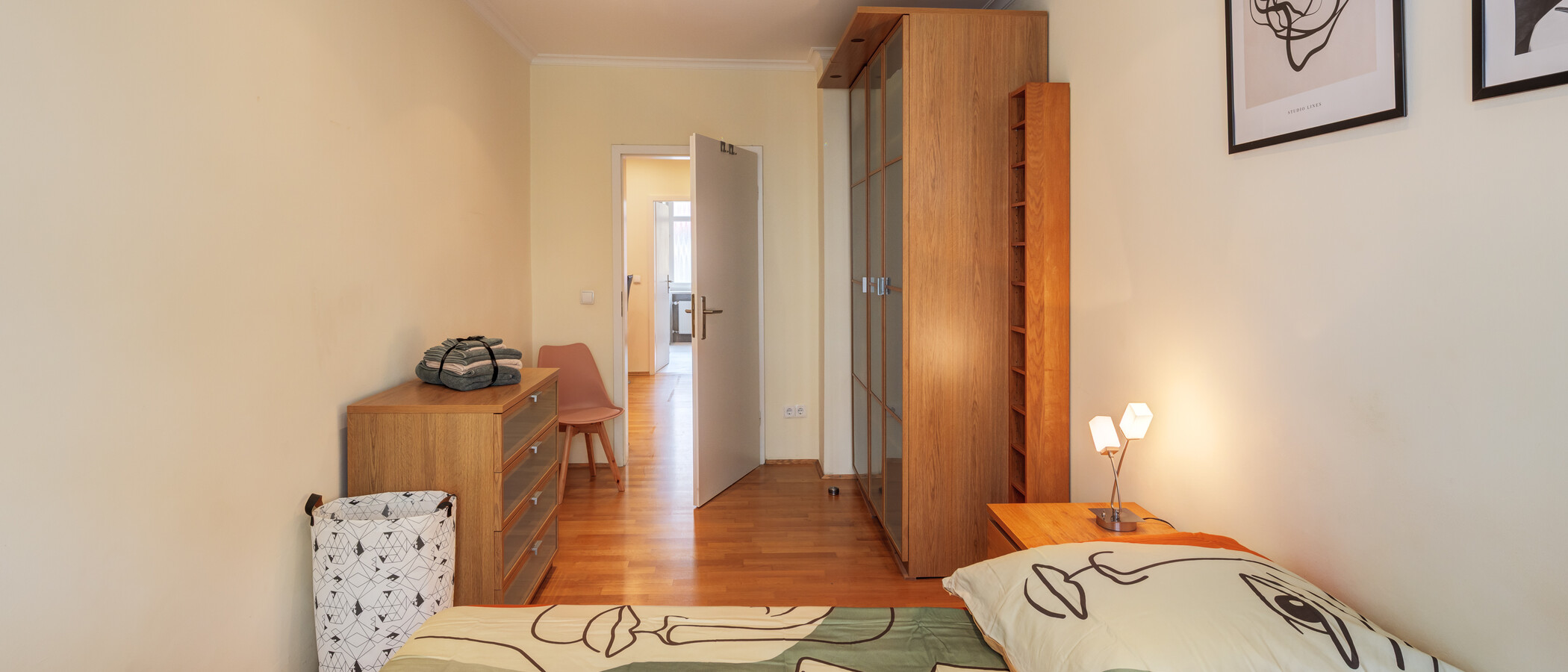 appartamento München Haidhausen 03 camera da letto 6981