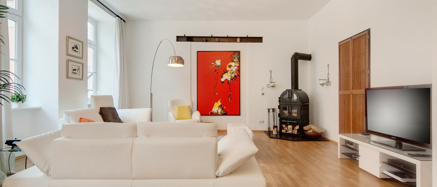 appartamento München Glockenbachviertel 04 soggiorno 6991