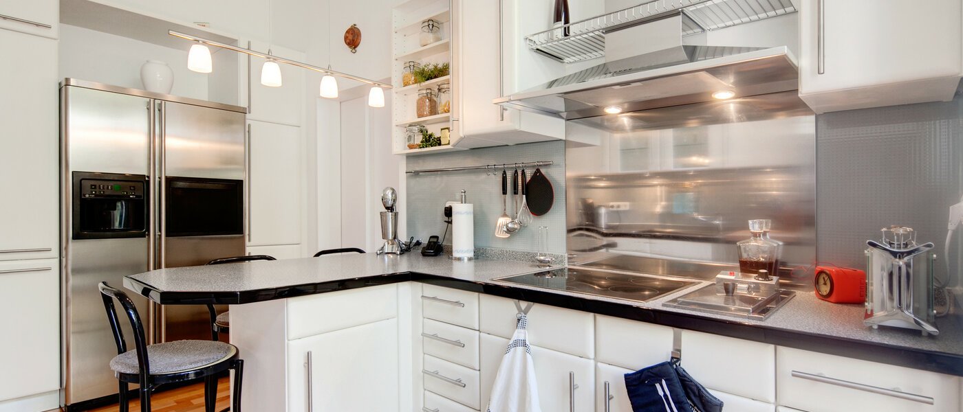 appartamento München Glockenbachviertel 01 cucina 6991