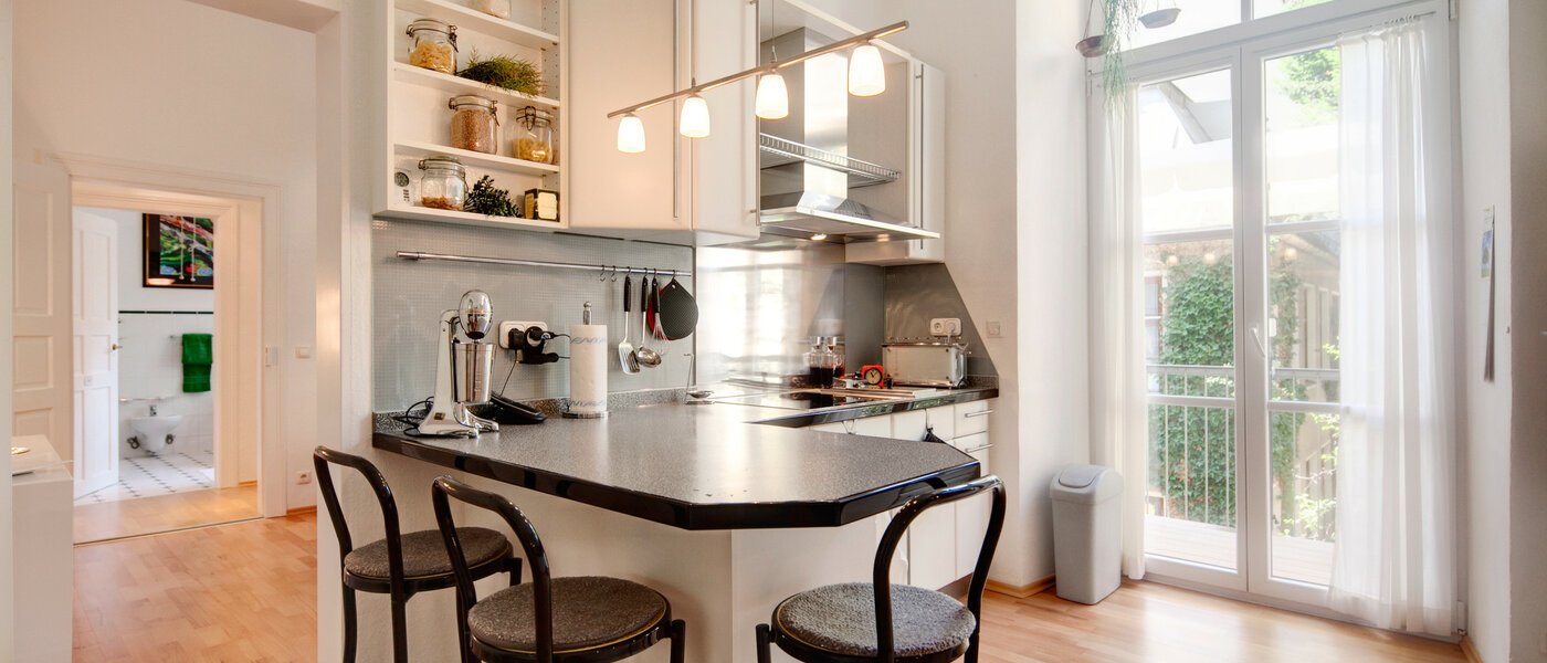 appartamento München Glockenbachviertel 03 cucina 6991