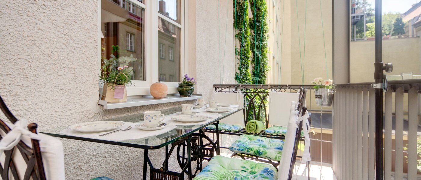 appartamento München Glockenbachviertel 02 balcone 6991