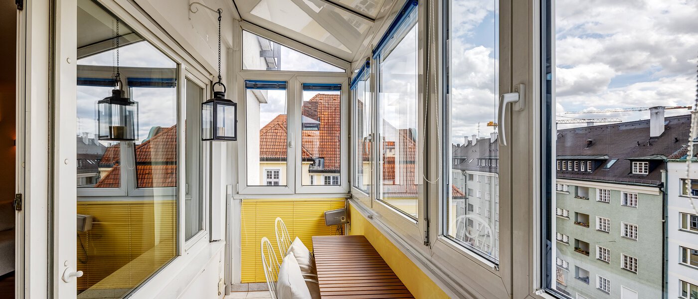 appartamento München Schwabing 01 verandina 7020