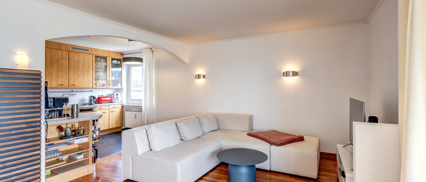 appartamento München Schwabing 03 zona living 7020