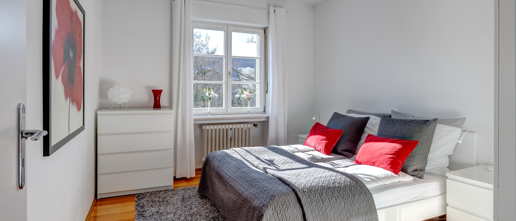 appartamento München Schwabing 01 camera da letto 7034