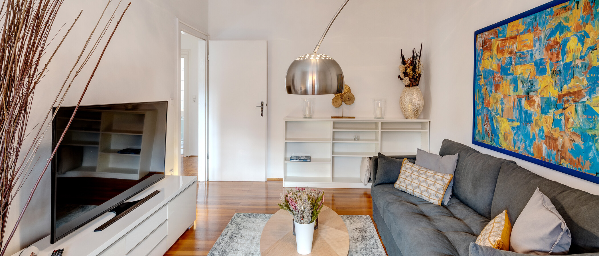 appartamento München Schwabing 03 soggiorno 7034