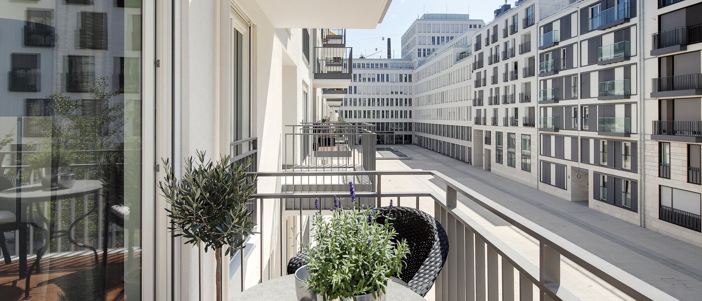 appartamento München Maxvorstadt 02 balcone 7036