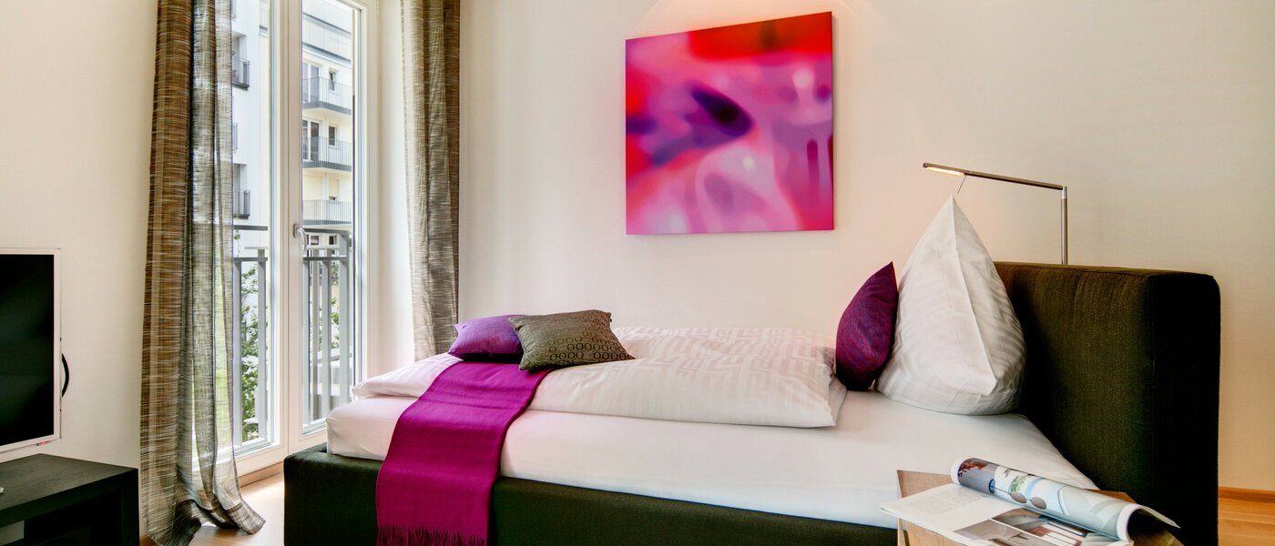 appartamento München Maxvorstadt 02 zona notte 7036