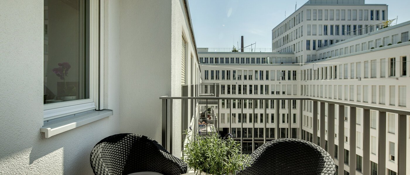 appartamento München Maxvorstadt 02 balcone 7037