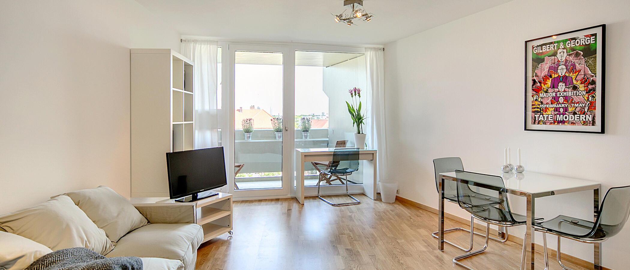 appartamento München Schwabing 01 soggiorno 7069