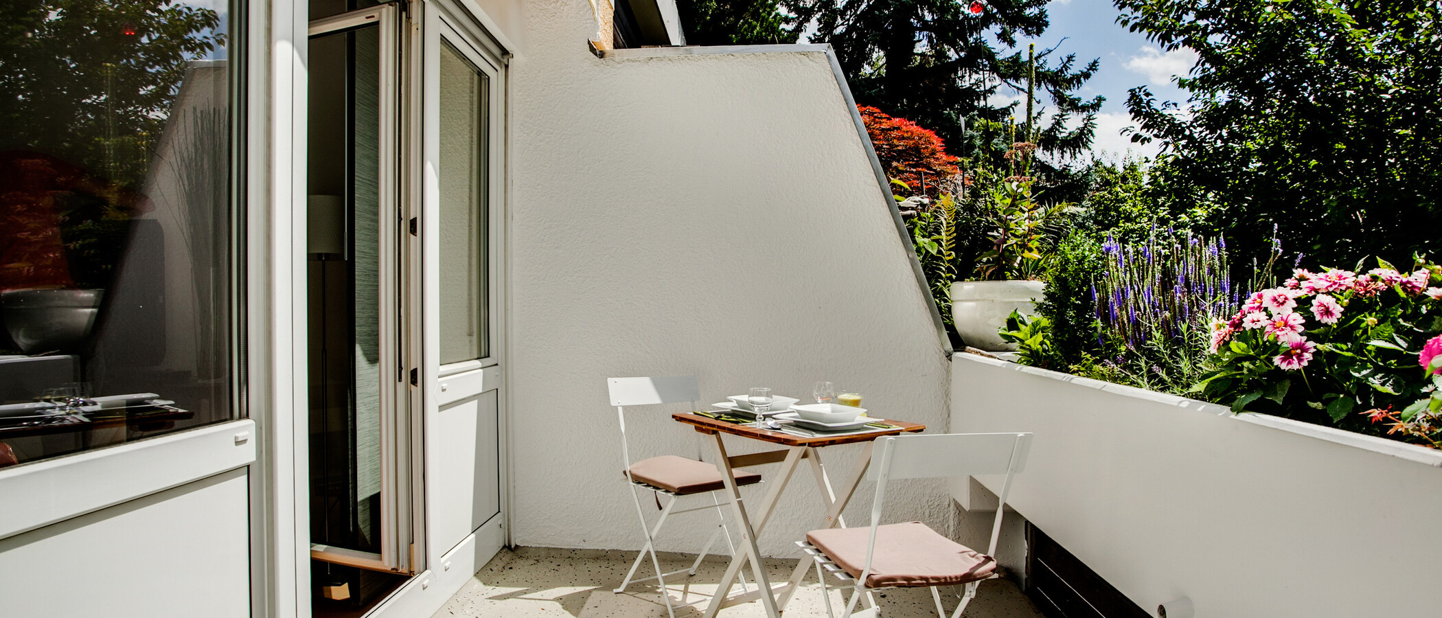 appartamento München Arabellapark 01 terrazza 7076