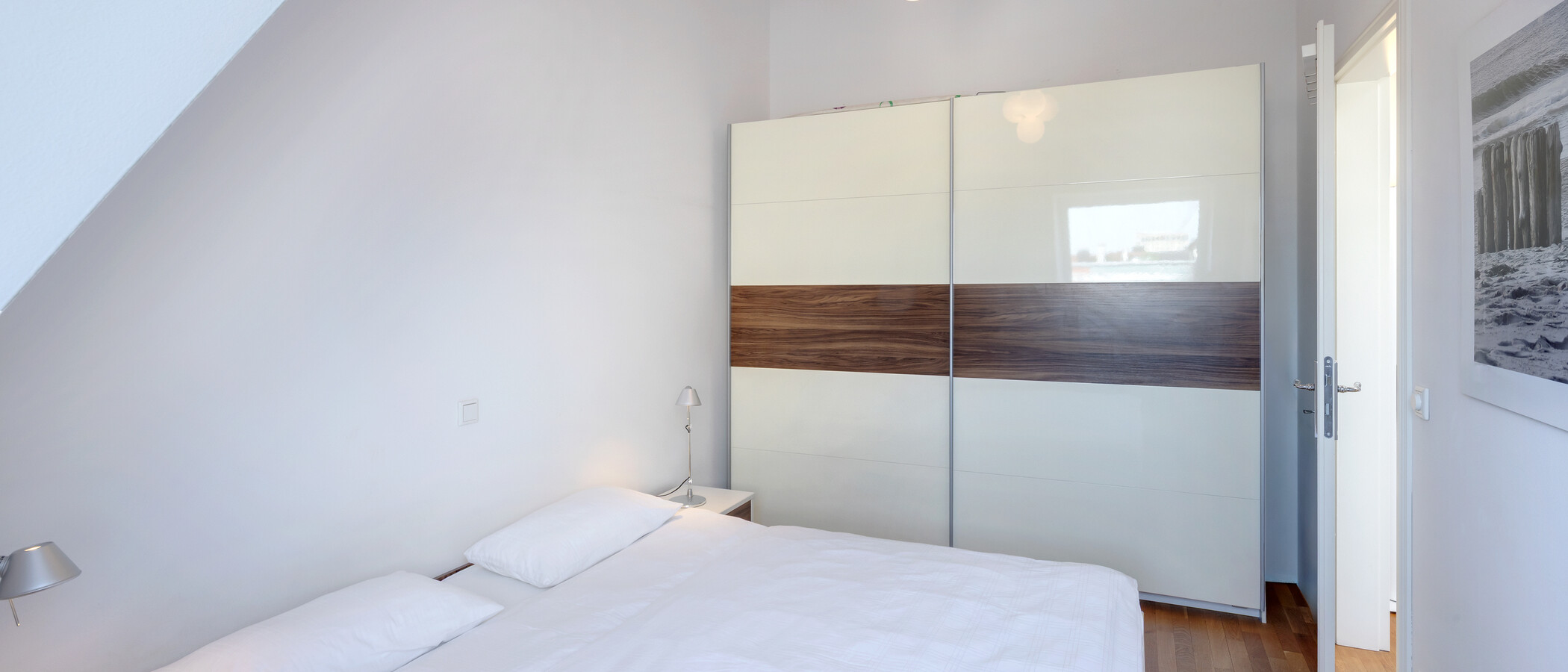 attico München Neuhausen 02 camera da letto 7084