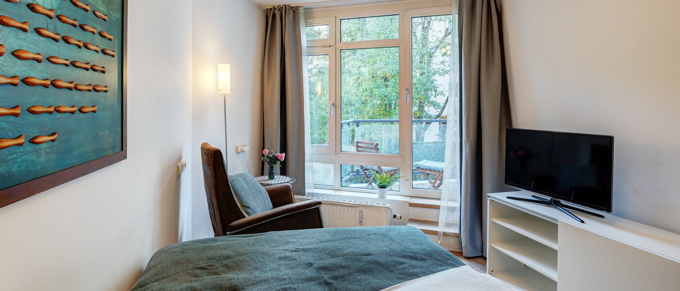 appartamento München Maxvorstadt 03 zona living 7109