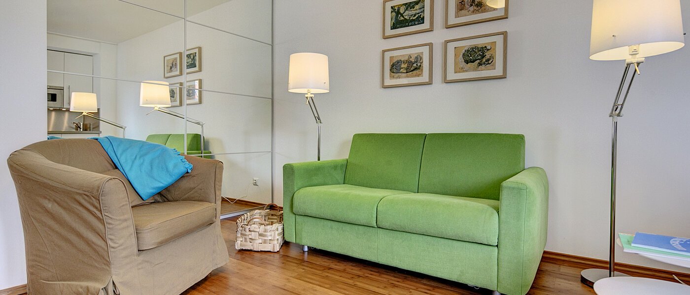 appartamento München Schwabing-West (rund um den Hohenzollernplatz) 05 soggiorno 711