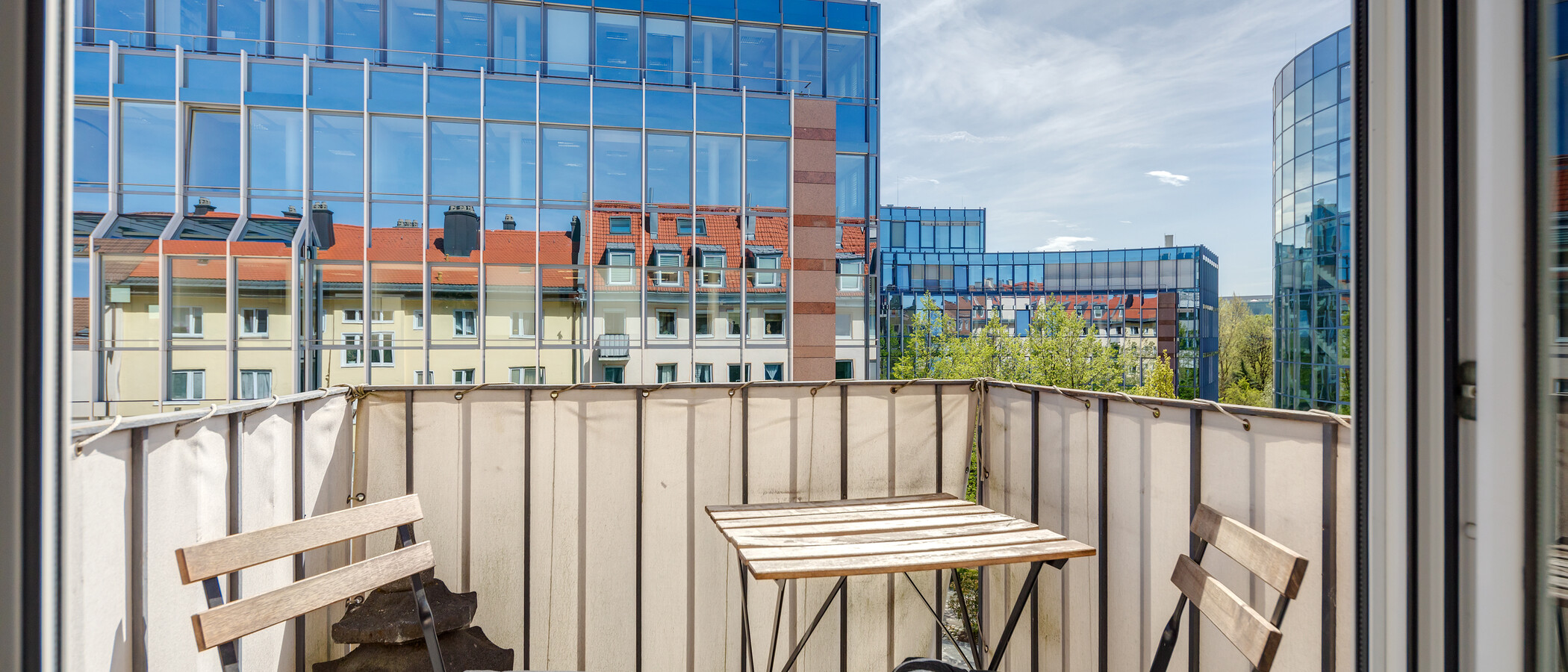 appartamento München Obersendling 01 balcone 7113