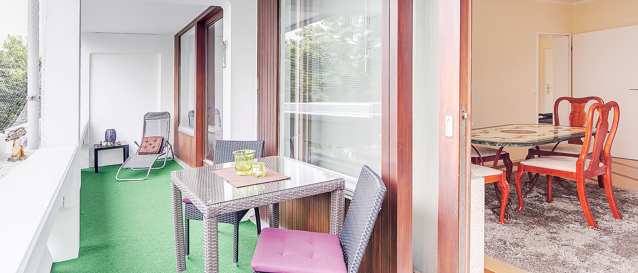 appartamento München Arabellapark 01 balcone 7141