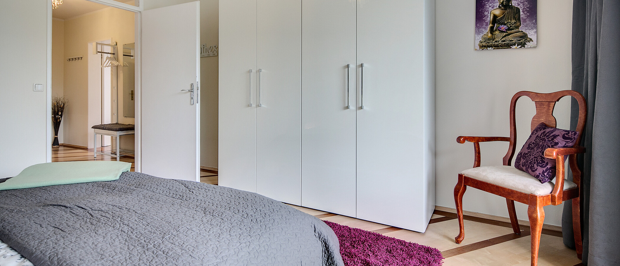 appartamento München Arabellapark 04 zona notte 7141