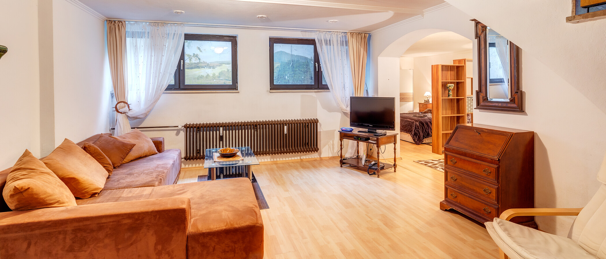 appartamento Garching 01 zona living 7164