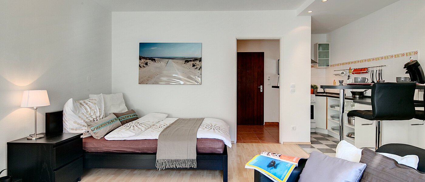 appartamento München Neuhausen 01 zona notte 7179