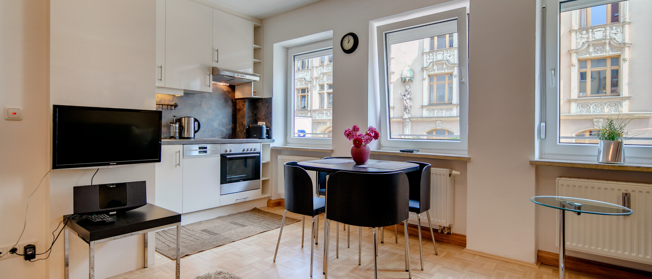 appartamento München Maxvorstadt - Westen 02 soggiorno 7187