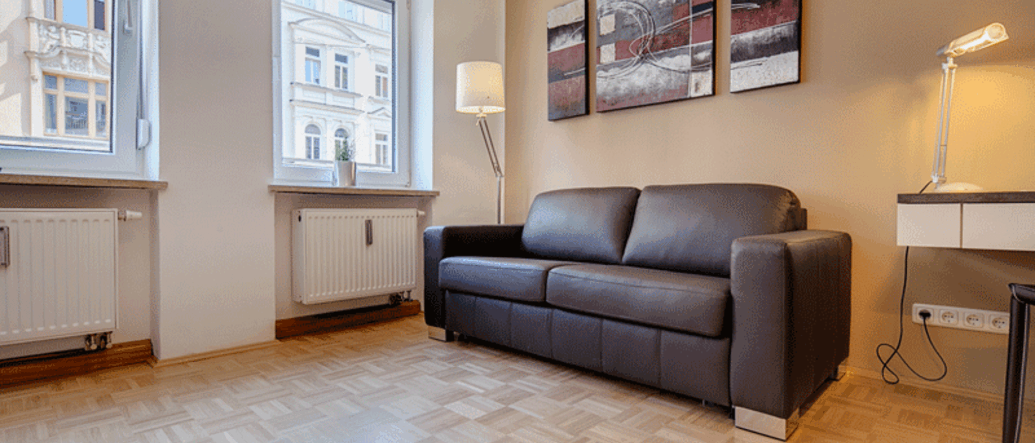 appartamento München Maxvorstadt - Westen 05 soggiorno 7187