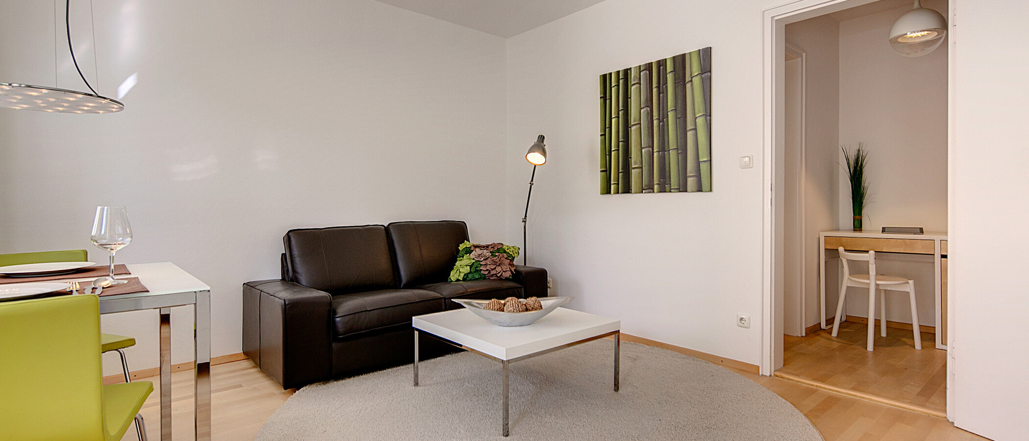 appartamento München Obergiesing 04 soggiorno 7213