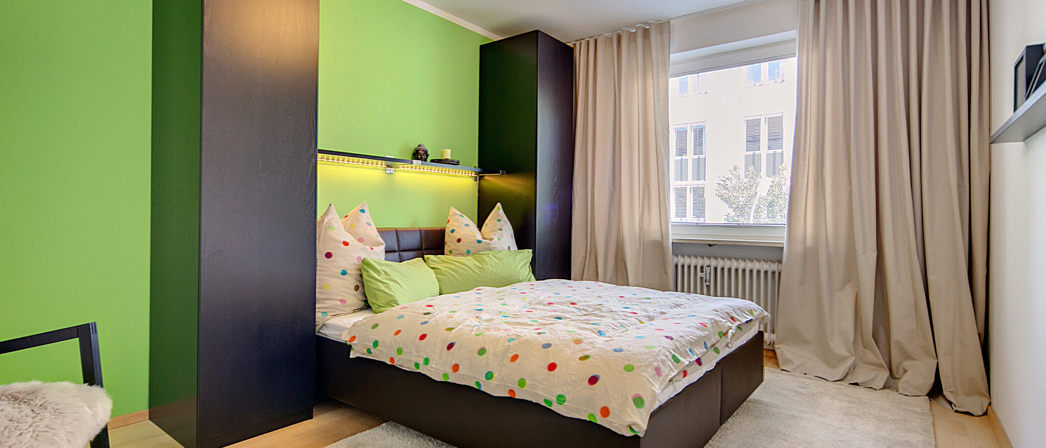 appartamento München Obergiesing 01 zona notte 7213