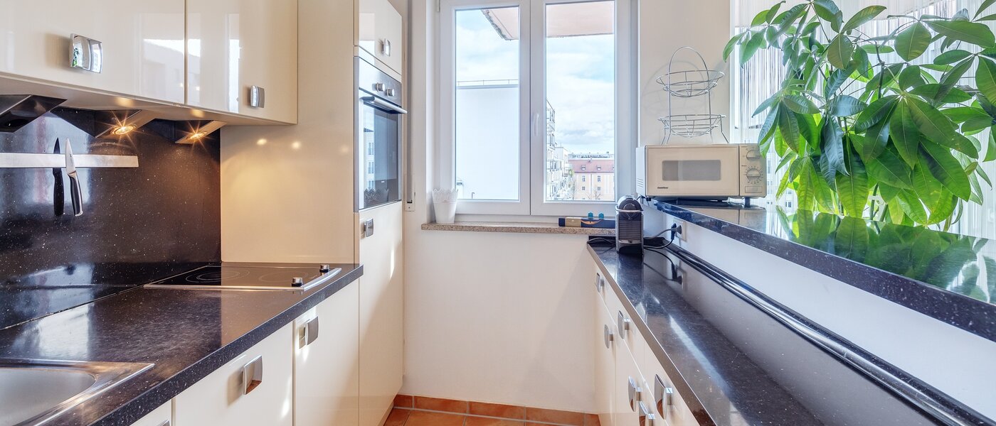 attico con terrazzo München Schwabing-West 03 cucina 7226