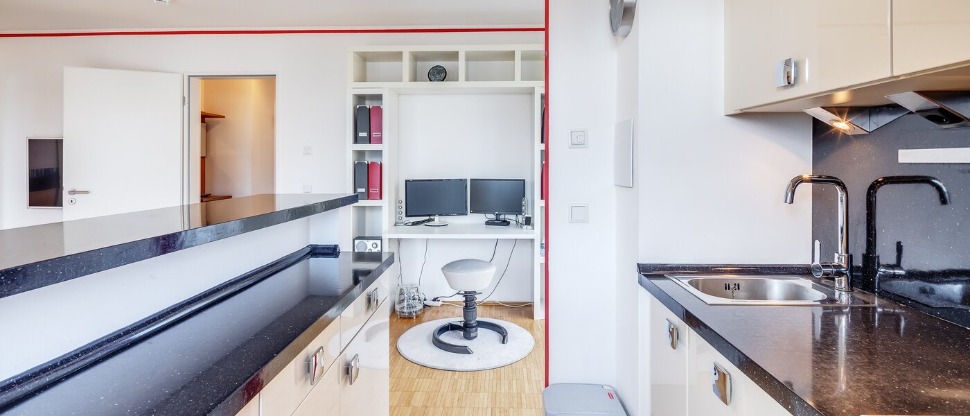 attico con terrazzo München Schwabing-West 04 cucina 7226