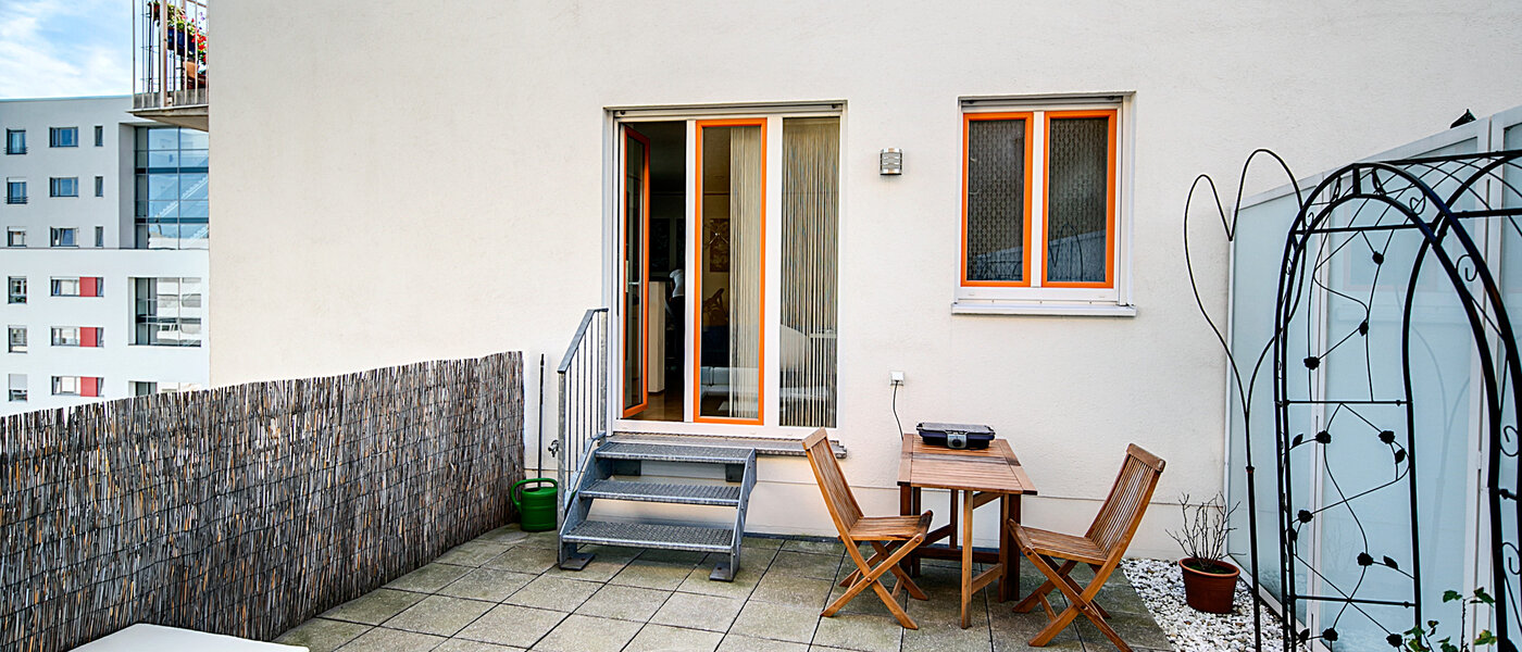 attico con terrazzo München Schwabing-West 03 terrazza sul tetto 7226