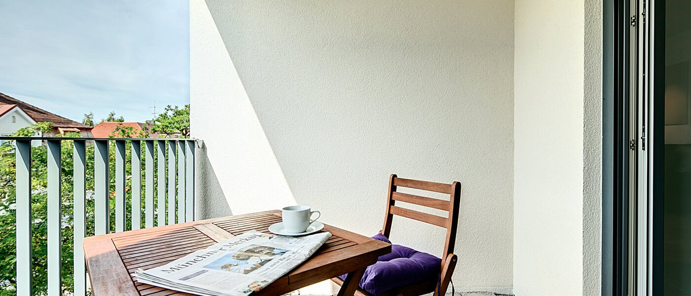 appartamento München Moosach 02 balcone 7228