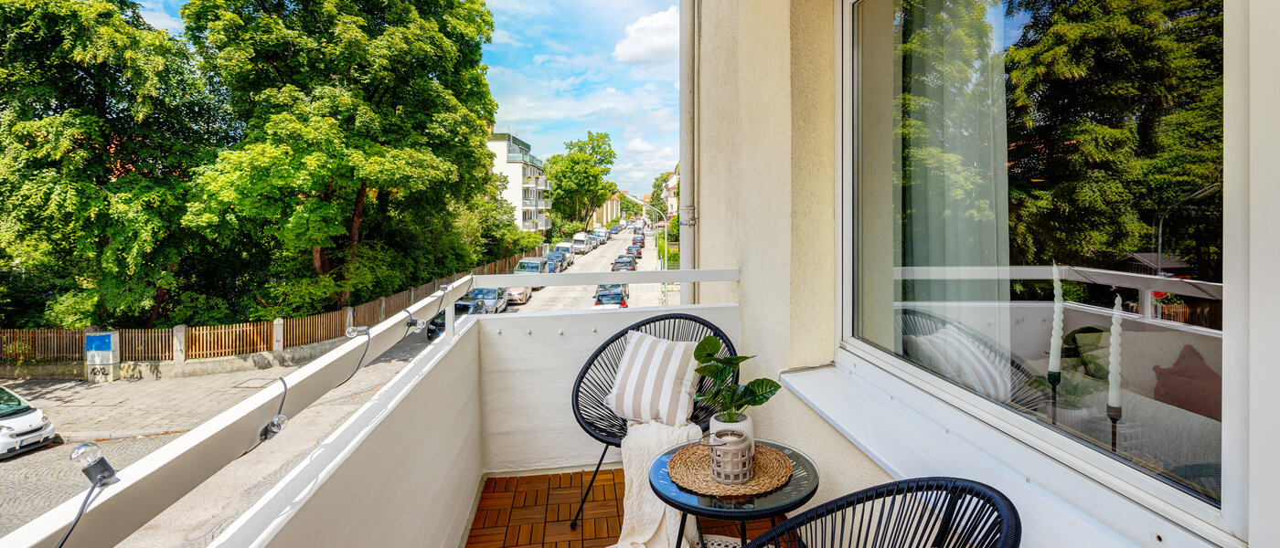 appartamento München Milbertshofen 01 balcone 7233
