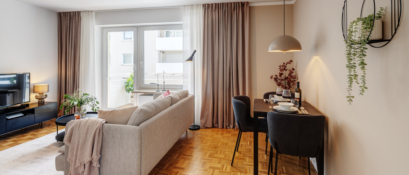 appartamento München Milbertshofen 02 zona living 7233