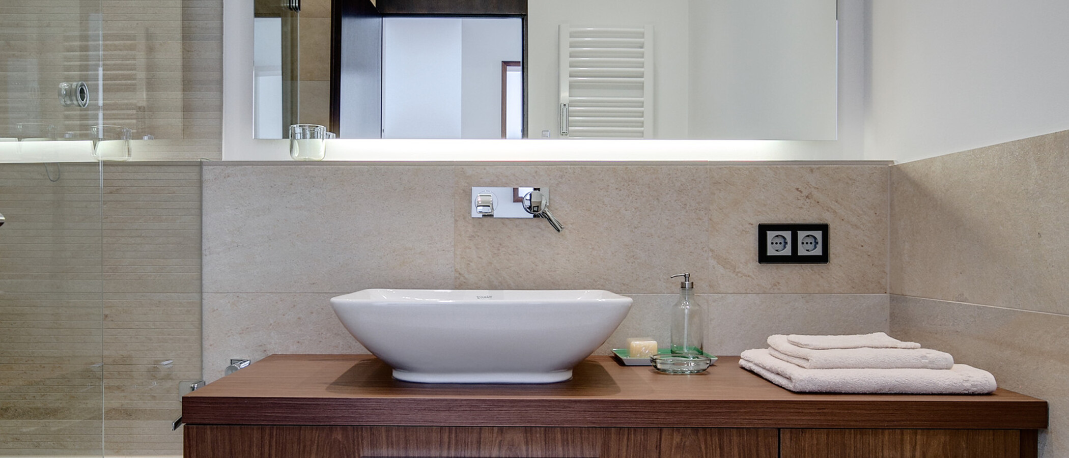 attico con terrazzo München Arabellapark 01 bagno 7279