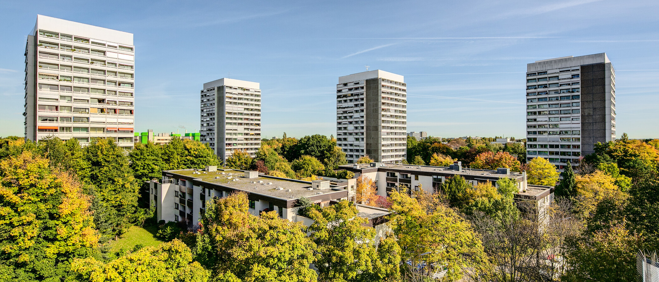 attico con terrazzo München Arabellapark 04 vista 7279