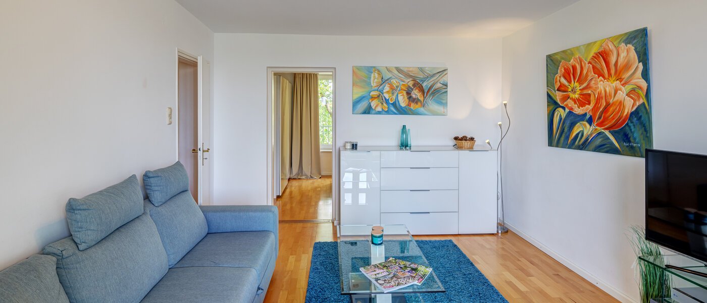 appartamento München Bogenhausen 03 zona living 7308