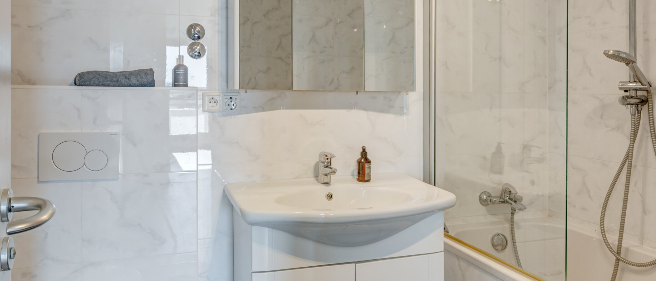 appartamento München Schwabing-West 01 bagno 7349