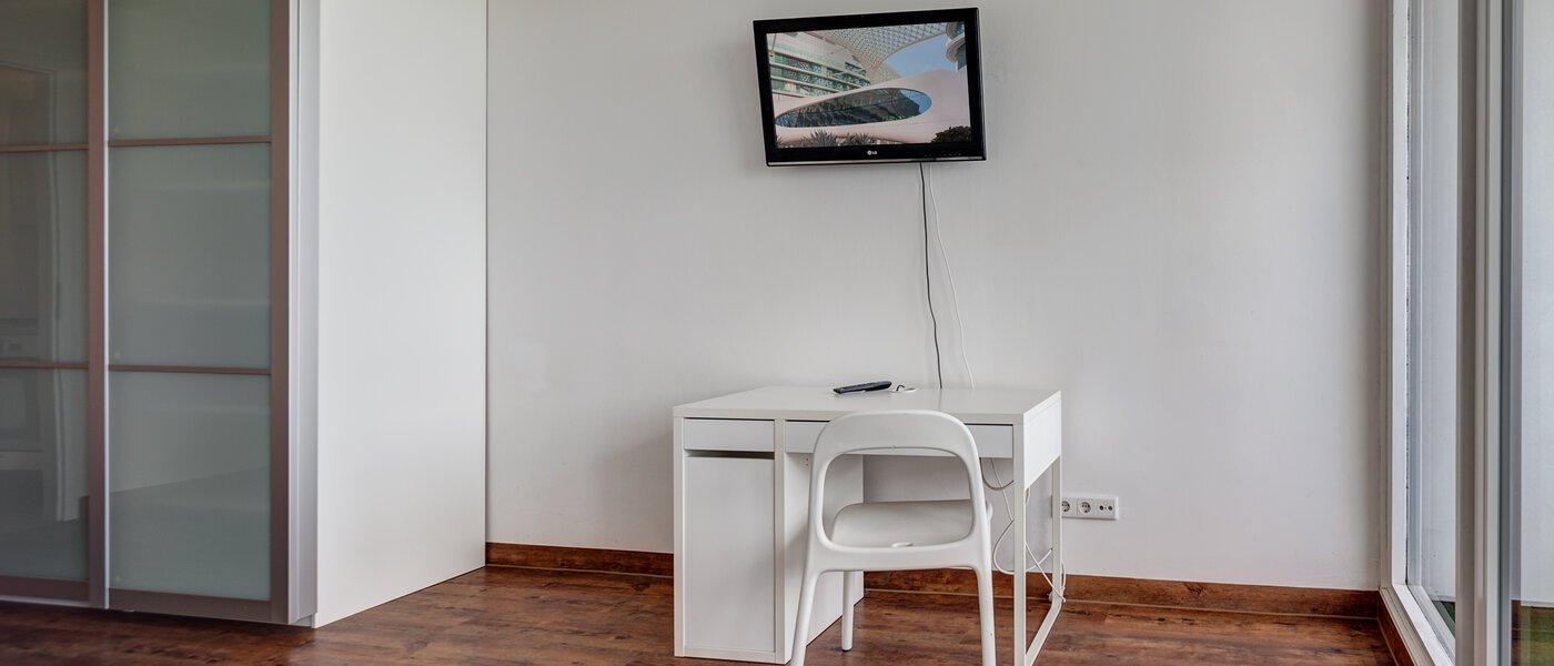 appartamento München Olympiazentrum 02 soggiorno 7356