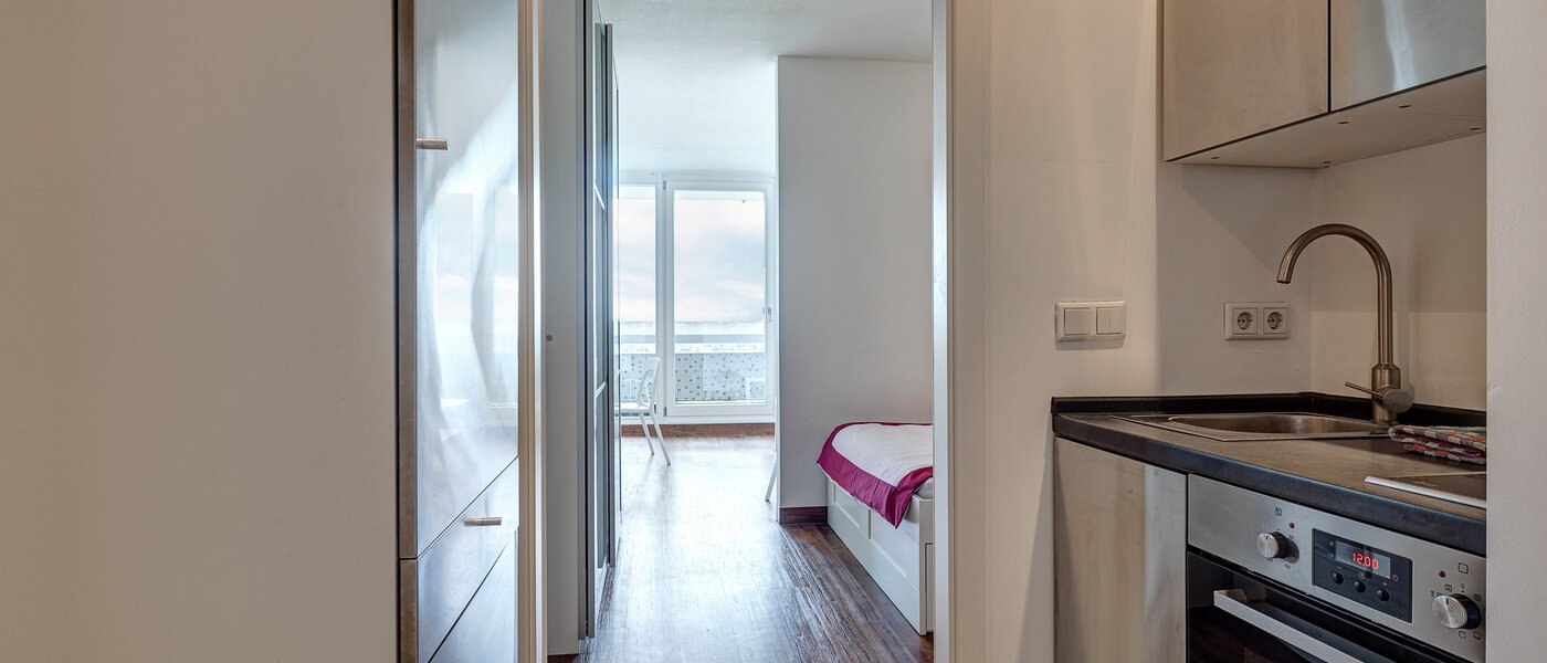 appartamento München Olympiazentrum 01 cucina 7356