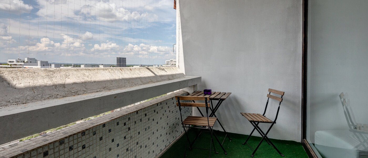 appartamento München Olympiazentrum 01 balcone 7356