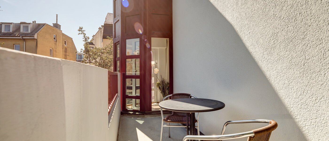 appartamento München Schwanthalerhöhe 01 balcone 7367