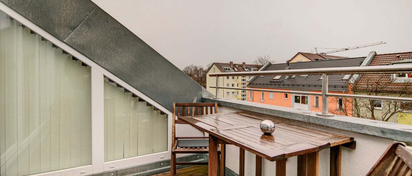 attico con terrazzo München Untermenzing 01 terrazza 7372