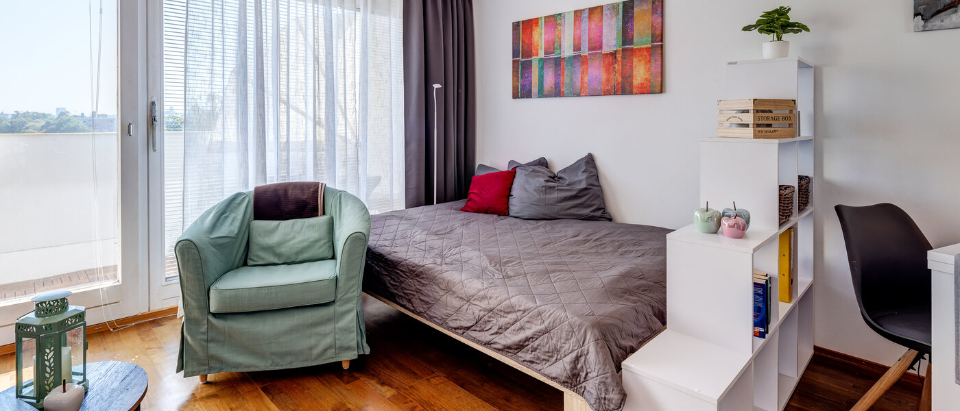 appartamento München Moosach 01 zona notte 7399