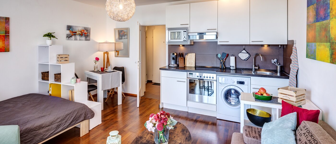 appartamento München Moosach 02 zona living 7399