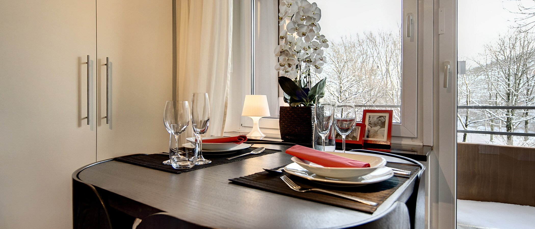 appartamento München Neuhausen 02 soggiorno 7421