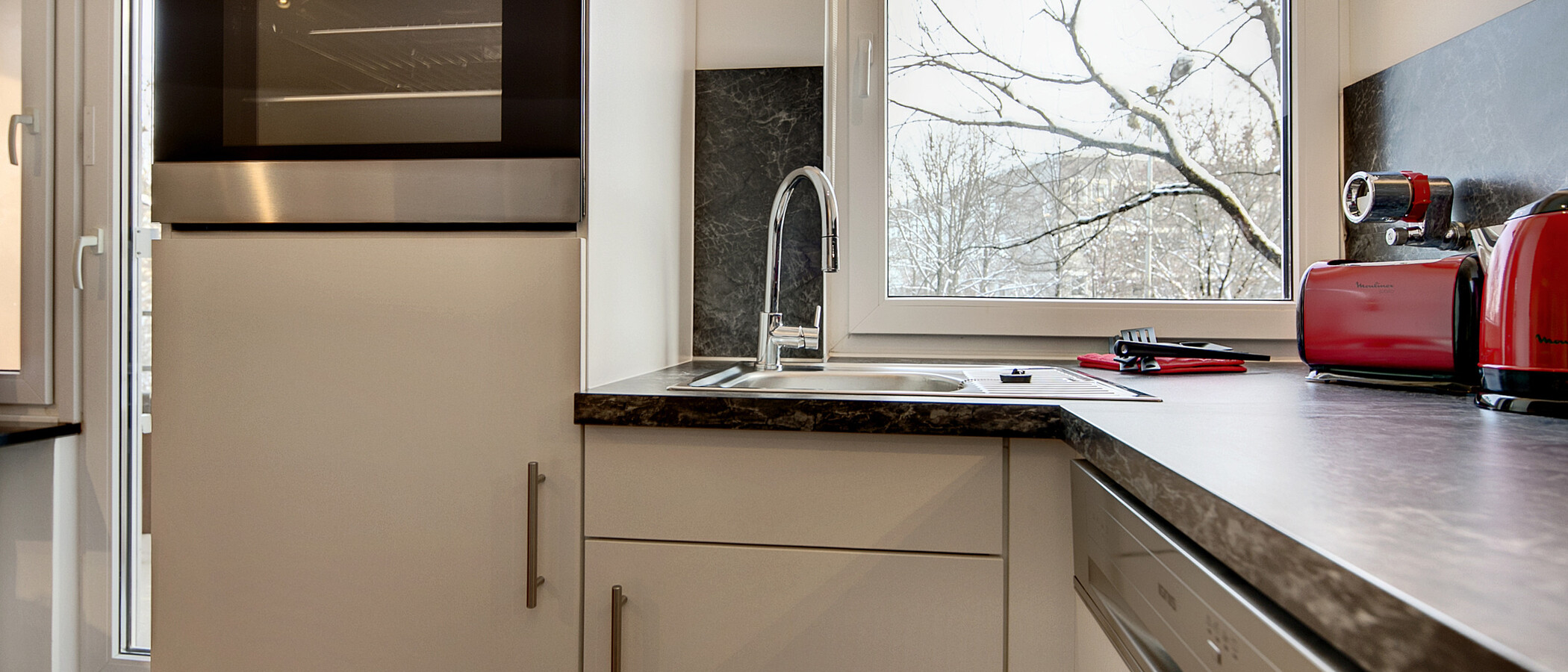 appartamento München Neuhausen 03 cucina 7421