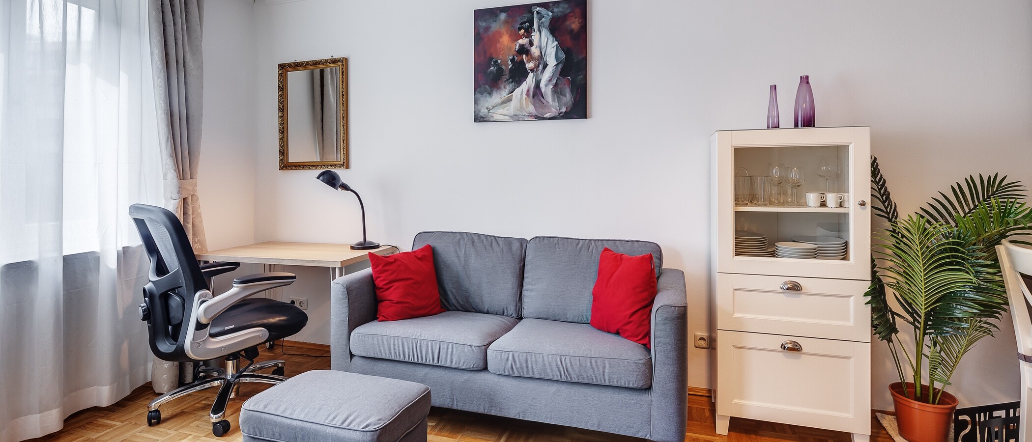 appartamento München Ludwigsvorstadt 01 zona living 7480
