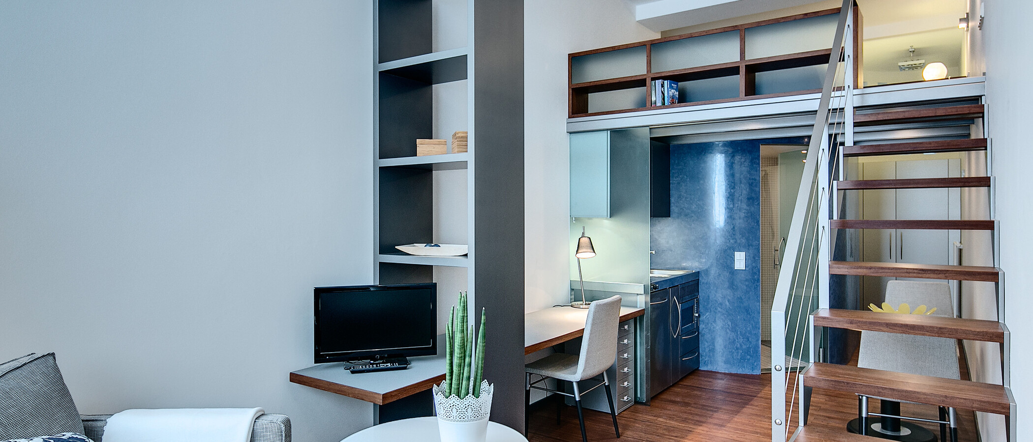 appartamento München Parkstadt Bogenhausen 02 soggiorno 7491