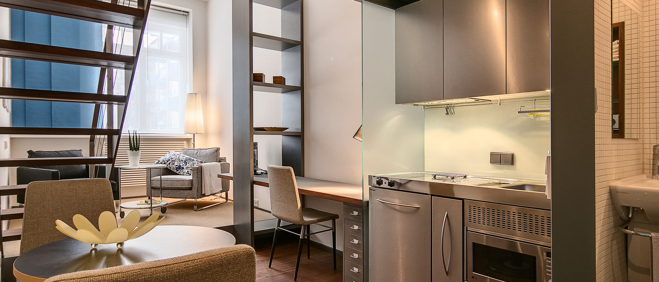 appartamento München Parkstadt Bogenhausen 01 cucina 7491