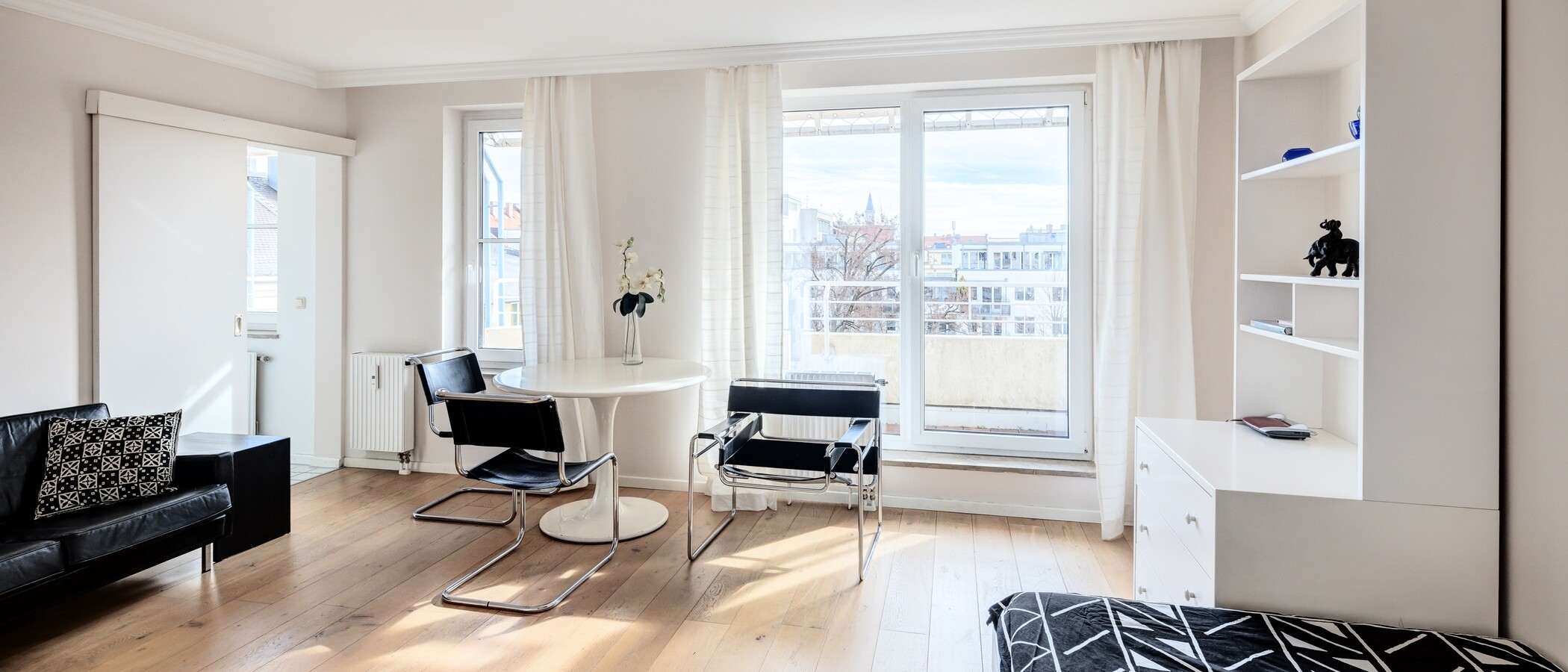 appartamento München Maxvorstadt 02 zona living 7492
