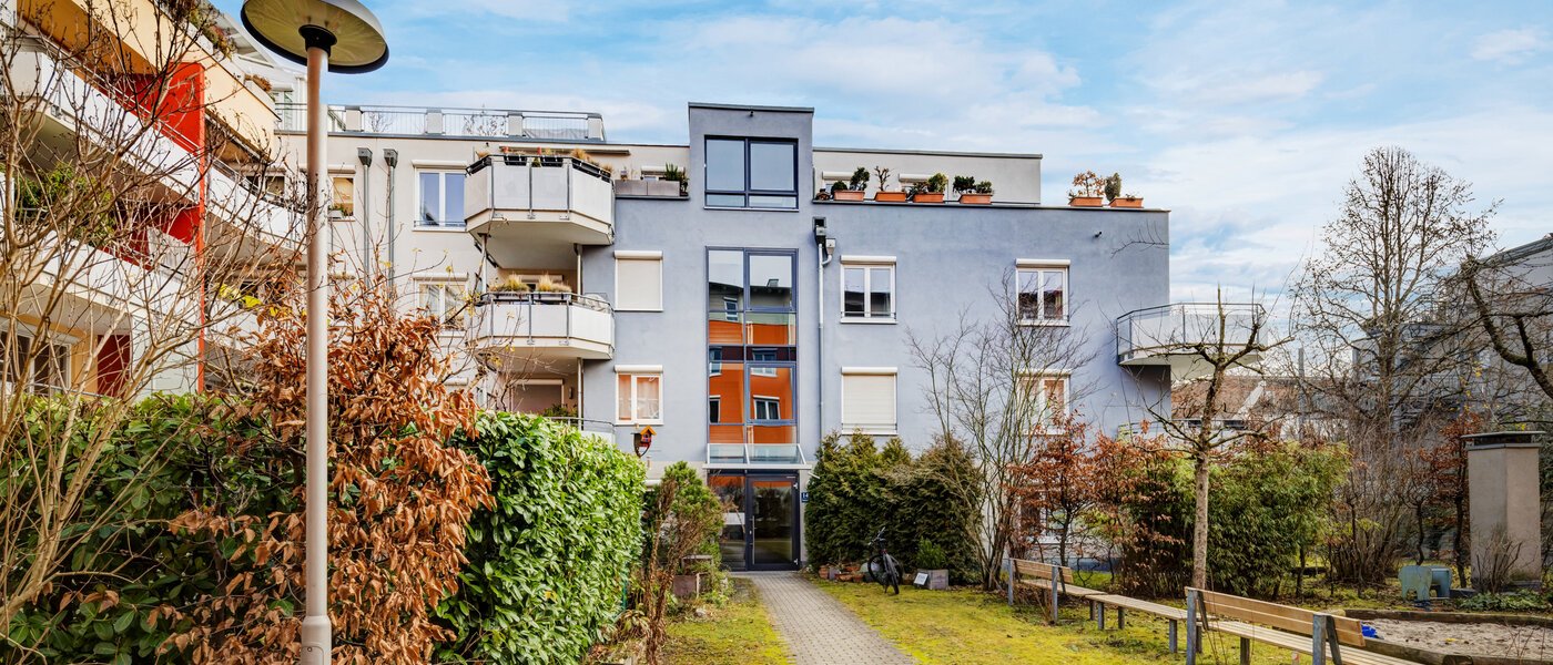 appartamento München Sendling-Westpark 02 cortile interno  7493